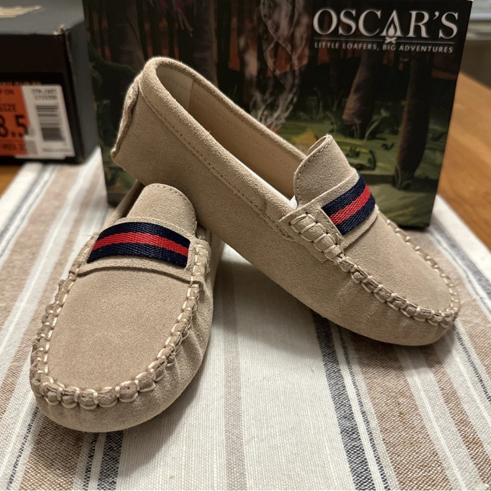 OSCAR’S For Kids Milan beige Loafers Boys Shoes Kids Size 11.5 US  17.6 cm